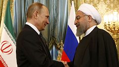 Russland und Iran feiern gute Zusammenarbeit