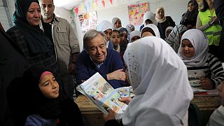 Guterres au chevet des réfugiés syriens en Jordanie