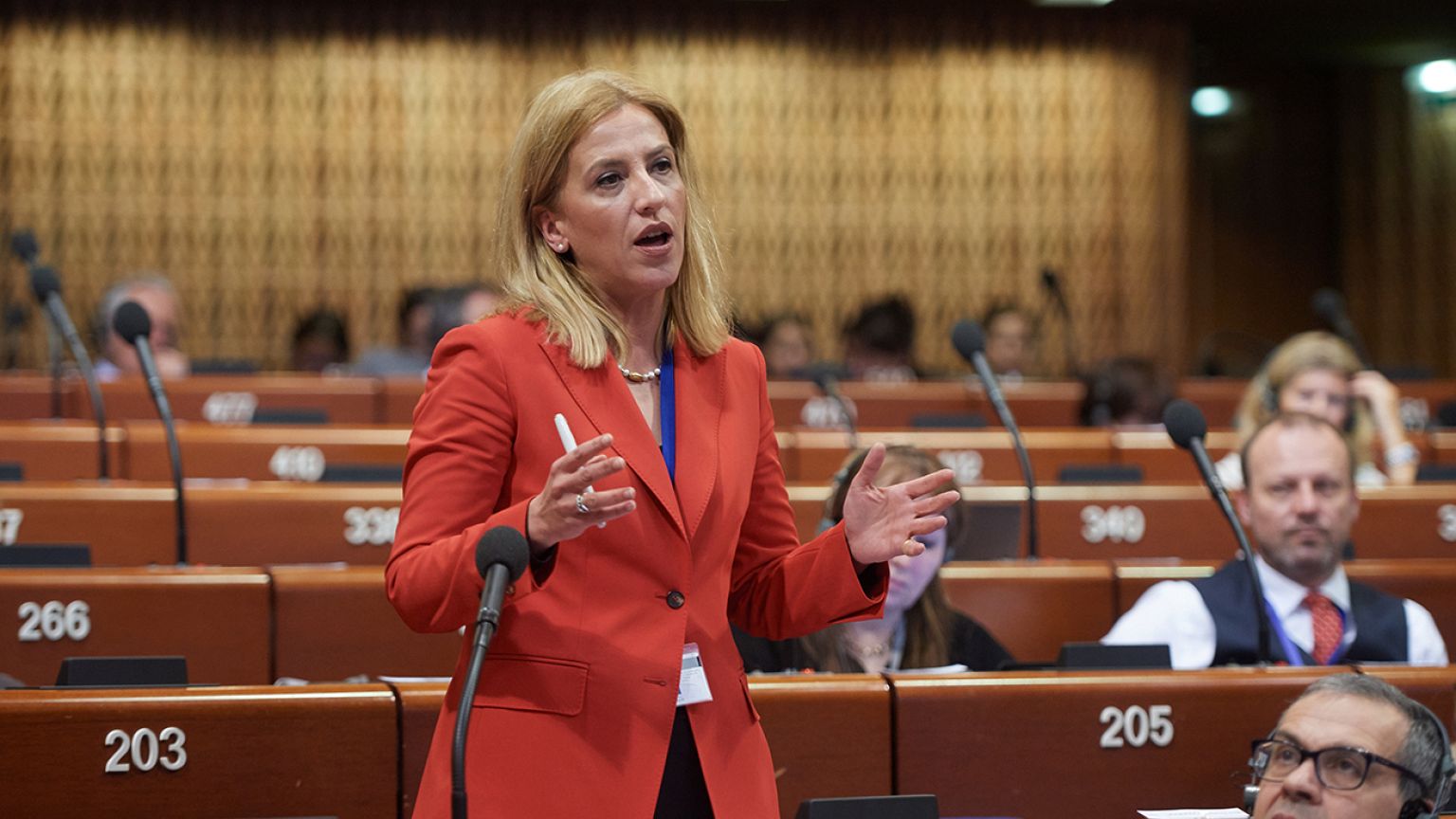 Η Περιφεριάρχης Αττικής Ρ.Δούρου στο Συμβούλιο της Ευρώπης για το προσφυγικό-μεταναστευτικό