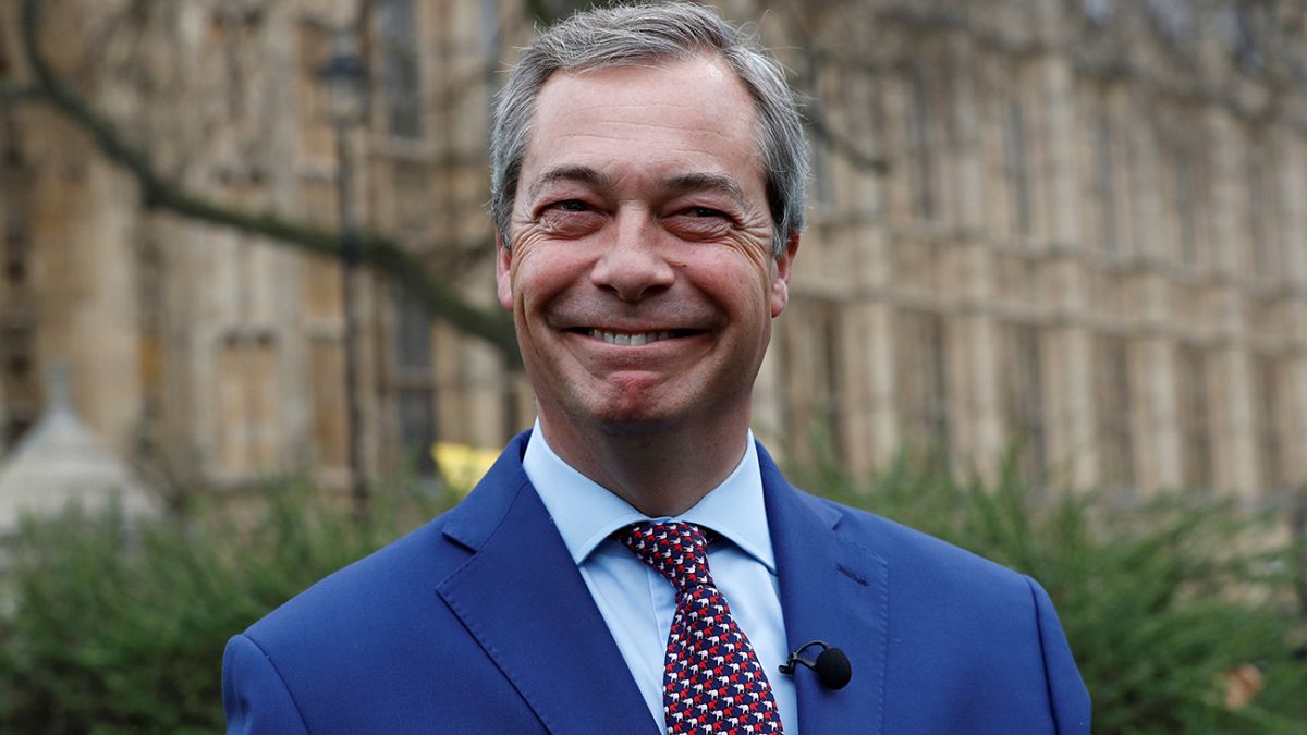 Brexit: "não poderia estar mais feliz" - Nigel Farage