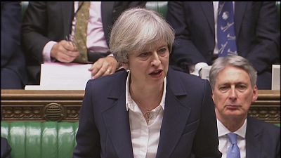 "No hay marcha atrás", dice Theresa May en los Comunes