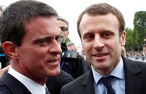 فالس يدعم ماكرون في انتخابات الرئاسة الفرنسية