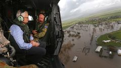 Australian cyclone brings close encounters with wildlife