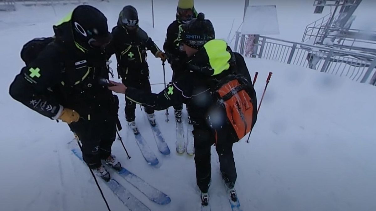 360° videó: lavinaőrjárat a síparadicsomban