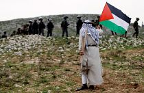 Столкновения палестинских активистов с израильскими силами безопасности в «День земли»