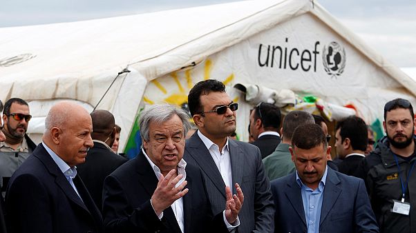 UN chief calls for more help for people fleeing Mosul UN chief calls for more help for people fleeing Mosul