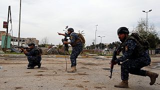 ارتش عراق در اطراف مسجد النوری در غرب موصل موضع گرفت