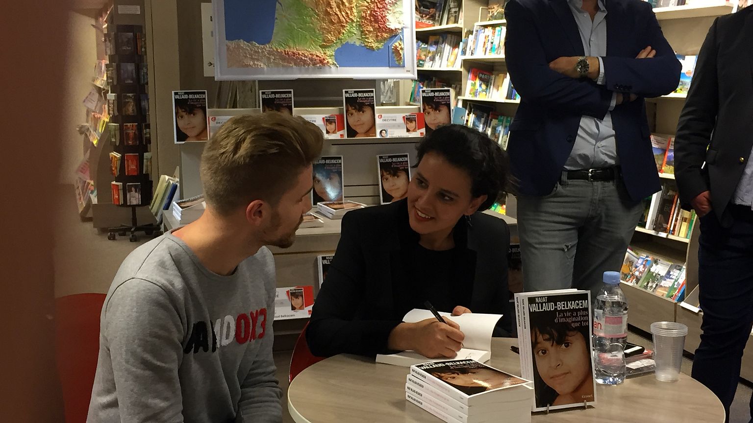 Die lachende Ministerin Najat Vallaud-Belkacem (39): "Das Leben stellt sich mehr für Dich vor"