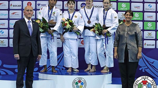 Judo : Amandine Buchard sacrée à Tbilissi Judo : Amandine Buchard sacrée à Tbilissi