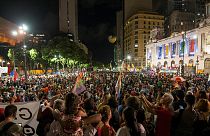 Brasileiros protestam contra reformas de Michel Temer