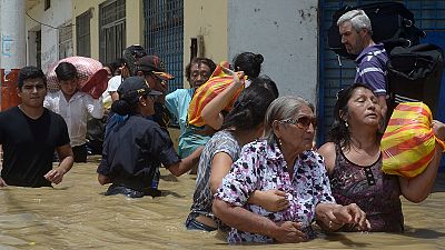 Inundações no Peru