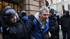 Dutzende Festnahmen bei Demonstrationen in Moskau