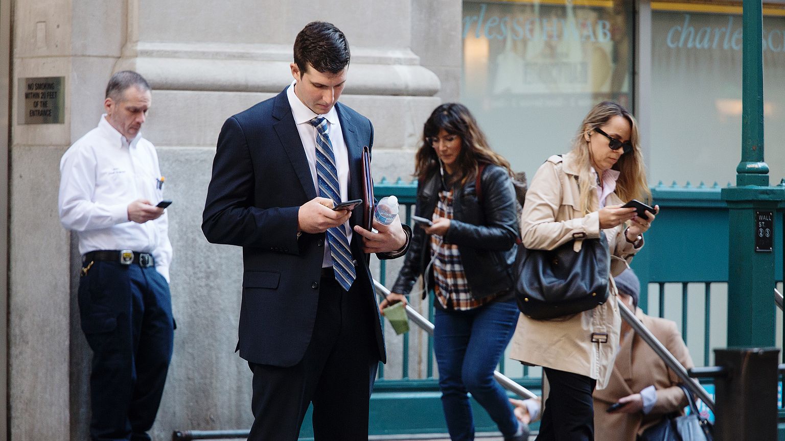 Trading On The Floor Of The NYSE As Vote Clouds Clear With No Surprise