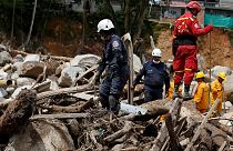 شمار تلفات رانش زمین در کلمبیا از ۲۱۰ نفر فراتر رفت