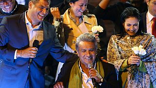 Moreno claims victory in Ecuador election but rival calls for a recount