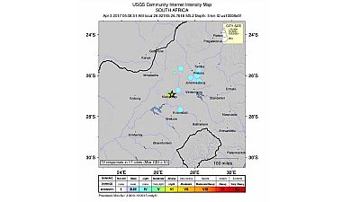 Afrique du Sud : un tremblement de terre ressenti ce matin