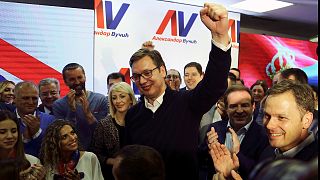 Serbian Premier Aleksandar Vucic elected president