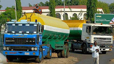 Nigeria oil tanker truck drivers on nationwide strike
