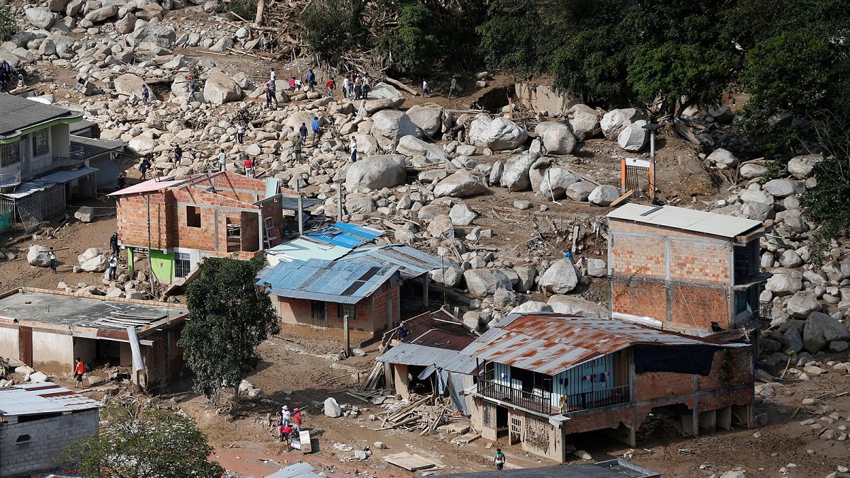 Kolombiya'da felaketin bilançosu ağırlaşıyor: 273 ölü