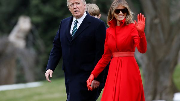 Lob, Spott und Photoshop - am offiziellen Foto von Melania Trump (46) scheiden sich die Geister Lob, Spott und Photoshop - am offiziellen Foto von Melania Trump (46) scheiden sich die Geister