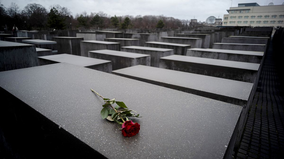 Image: The Holocaust Memorial in Berlin on Jan. 27, 2019.