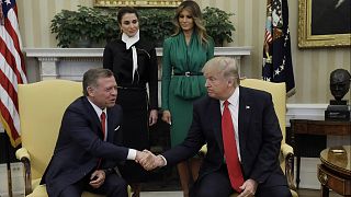 Trump concludes: 'The world is a mess,' after King of Jordan meeting