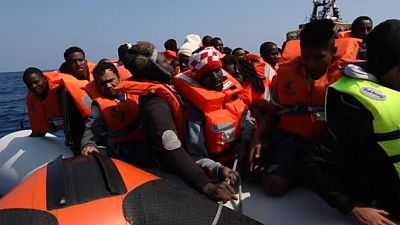Hundreds rescued in the Mediterranean sea