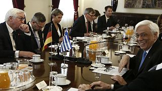 Αθήνα: Συναντήσεις Στάινμαϊερ με Παυλόπουλο, Τσίπρα