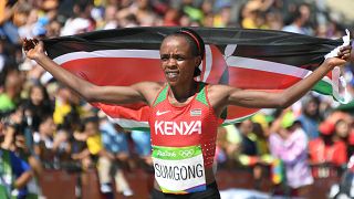 Kenyan marathon champ Jemima Sumgong tests positive for doping