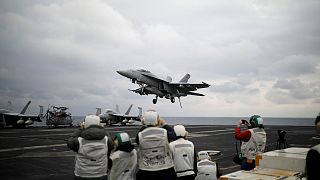EEUU envía un portaaviones a aguas coreanas como muestra de fuerza