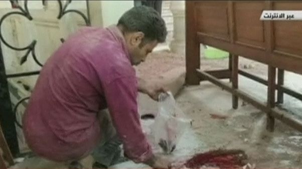 انفجار في كنيسة مار جرجس بطنطا يخلف قتلى و جرحى انفجار في كنيسة مار جرجس بطنطا يخلف قتلى و جرحى