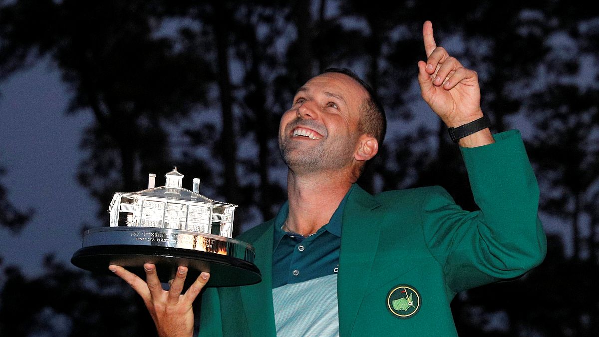 El golfista español Sergio García gana el Masters de Augusta