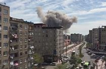 Schwere Explosion In der südosttürkischen Stadt Diyarbakir fordert ein Todesopfer