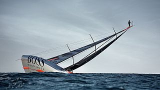 In mare insieme allo skipper inglese Alex Thomson