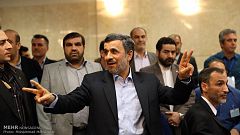 احمدی نژاد پس از ثبت نام: توصیه رهبری به ثبت نام نکردن بمعنای نهی نبود