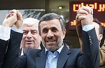 احمدی نژاد برای نامزدی در انتخابات ثبت نام کرد