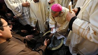 Comienzan las celebraciones de Semana Santa en el Vaticano y Jerusalén