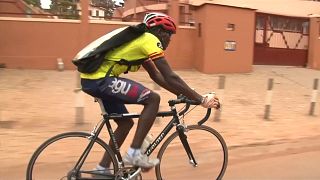 Kampala Cycling Club has a courier service that could pay it's way to the Olympics [no comment]