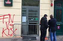 France: National Front Paris HQ hit by arson attack
