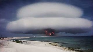 Archive footage of secret US nuclear tests made public