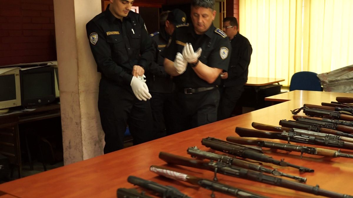 Scores arrested in Interpol-led firearms operation