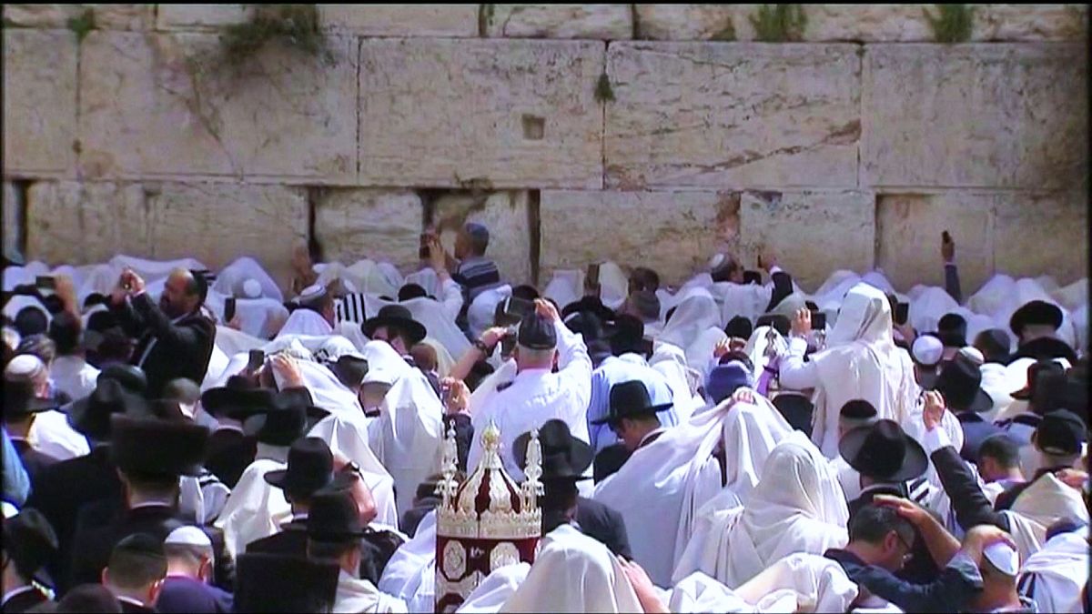 Jerusalén: multitudinaria Bendición Sacerdotal en la Pascua judía