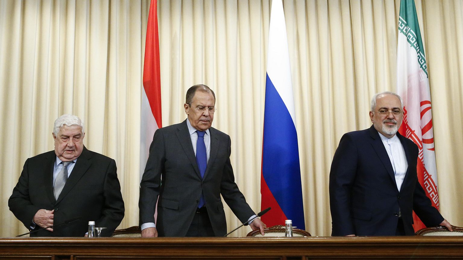 Diplomatie : Syrie, Iran et Russie condamnent l'attaque américaine