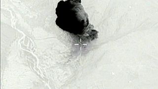 بزرگترین بمب غیرهسته ای آمریکا در شرق افغانستان جان ده ها نیروی داعش را گرفت