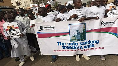 Gambians mark the beginning of the end of Jammeh's 22-year rule