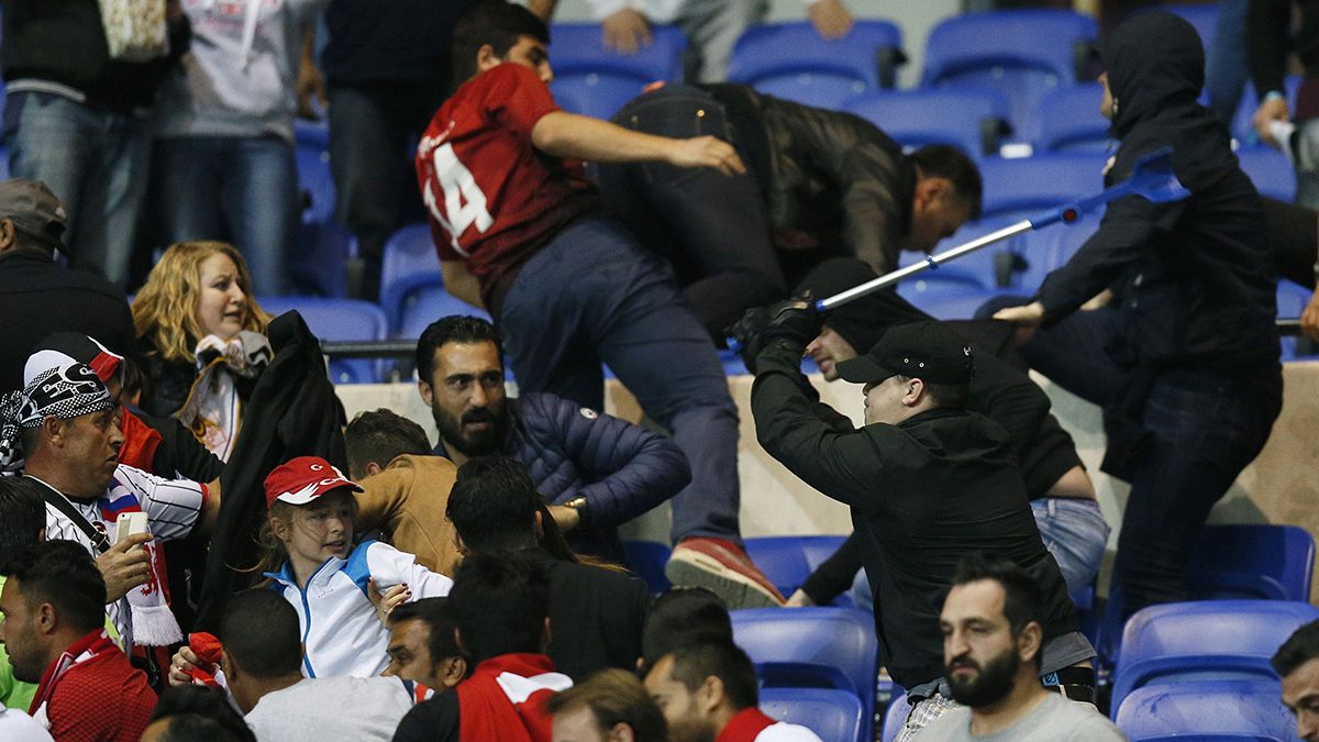 Lyon and Besiktas charged as UEFA investigates crowd violence