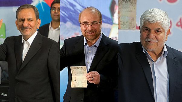 انتخابات ایران؛ جهانگیری، قالیباف و هاشمی در آخرین روز ثبتنام کردند انتخابات ایران؛ جهانگیری، قالیباف و هاشمی در آخرین روز ثبتنام کردند