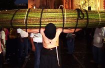 A Taxco, la semaine sainte commence par des flagellations