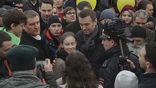 Russland: Nawalny verspricht Demonstranten Hilfe im Kampf gegen die Justiz