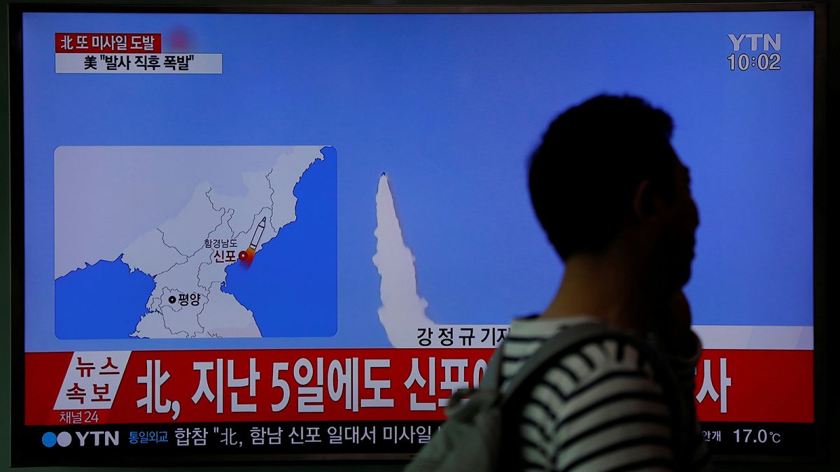 Coreia do Norte falhou lançamento de um míssil